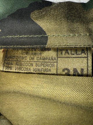 Lote Ropa Camuflaje Militar