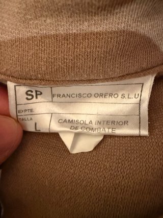 Lote Ropa Camuflaje Militar