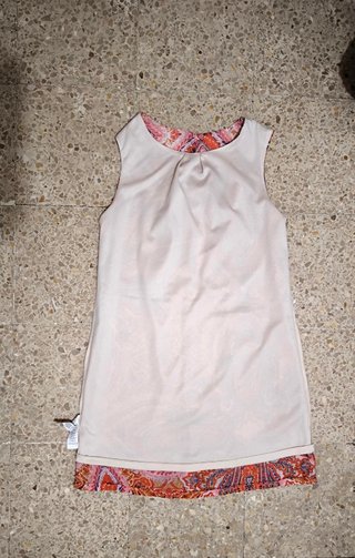 Vestido Boho Naranja Paisley Verano