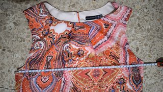 Vestido Boho Naranja Paisley Verano