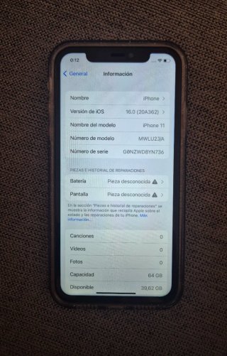 iPhone 11 Blanco