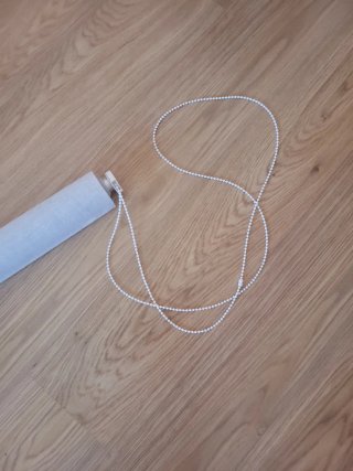 Estor enrollable blanco roto