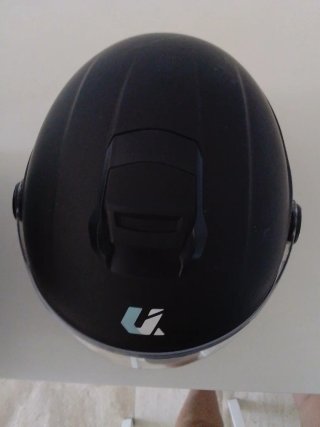 Casco Moto Jet Negro Unik