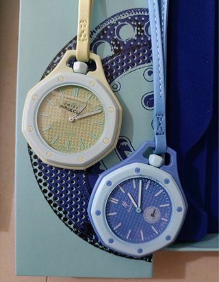 Reloj tipo AP x Swatch con Correa