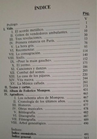 Federico Mompou: Vida, textos, documentos