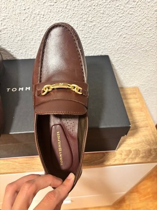 Mocasines Tommy Hilfiger Marrones Mujer