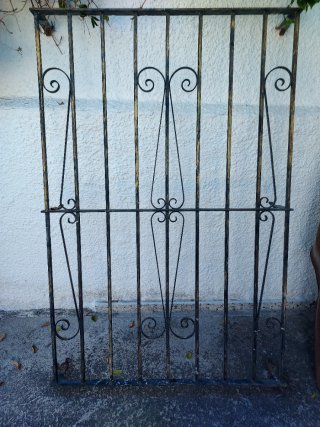 Reja de Hierro Forjado maciza