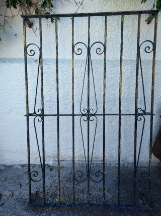 Reja de Hierro Forjado maciza