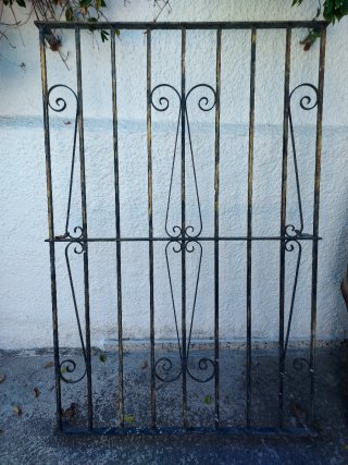 Reja de Hierro Forjado maciza