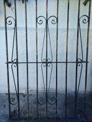 Reja de Hierro Forjado maciza