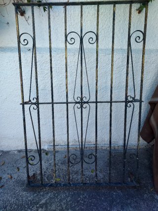 Reja de Hierro Forjado maciza