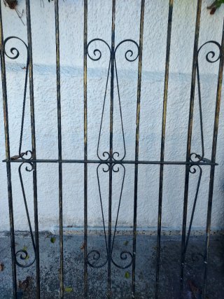 Reja de Hierro Forjado maciza