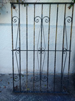 Reja de Hierro Forjado maciza