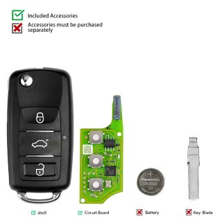 XHORSE XEB510EN B5 Super Chip XT27B (5 unidades)