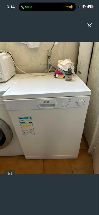 Lavavajillas Svan independiente — 150 €