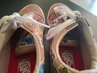 Vans Tenis Disney Multiclor Marrón