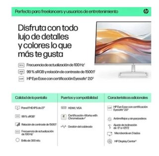 Monitor HP 527sf 27 Full HD 100Hz IPS