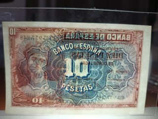 Lote 2 Billetes 5 y 10 Pesetas 1935 SC
