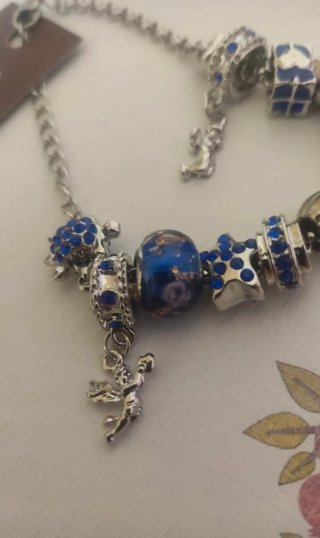 Bracciale con Charm Blu