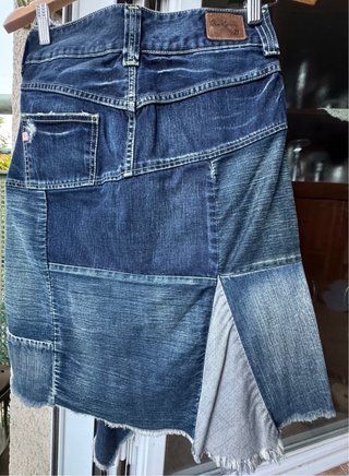 Falda vaquera patchwork Pepe Jeans vintage S