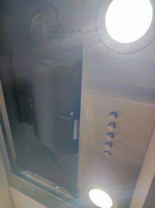 Campana extractora de cocina integrada
