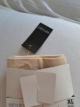 Esmara Leggings Ciclismo Beige Talla XL