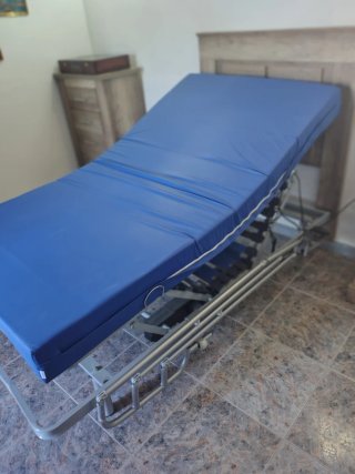 Geriafy - Cama Articulada con Colchón Sanitario