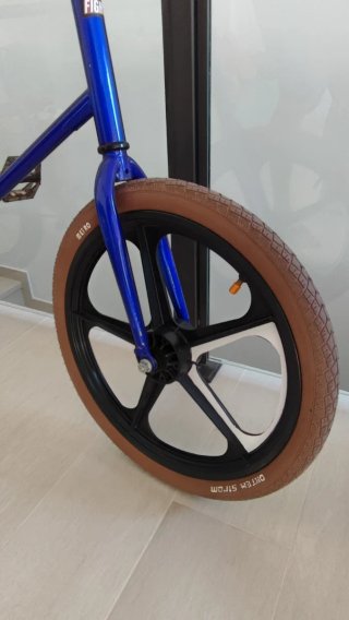 Mini Velo Fixie Azul