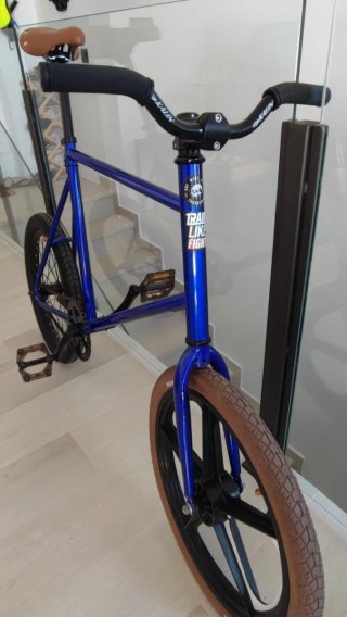 Mini Velo Fixie Azul