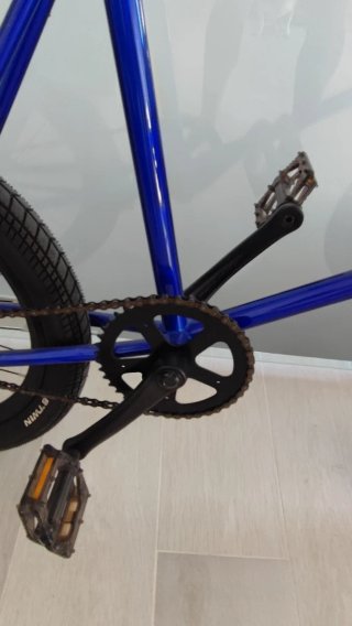 Mini Velo Fixie Azul