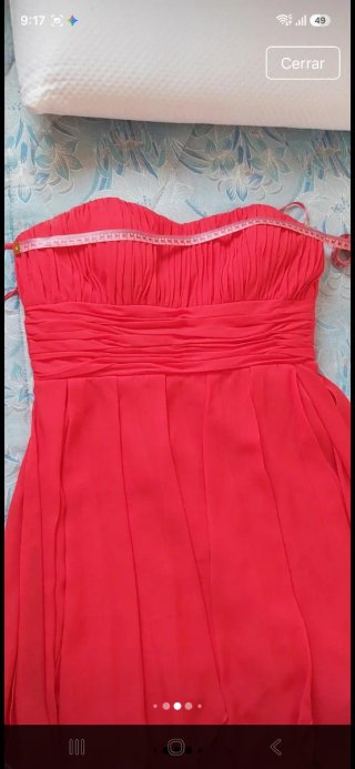 Vestido de fiesta rojo