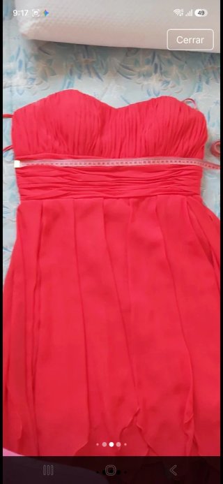 Vestido de fiesta rojo
