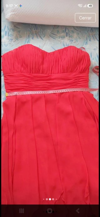 Vestido de fiesta rojo