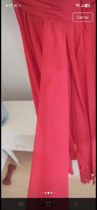 Vestido de fiesta rojo