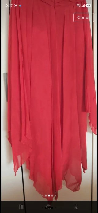 Vestido de fiesta rojo