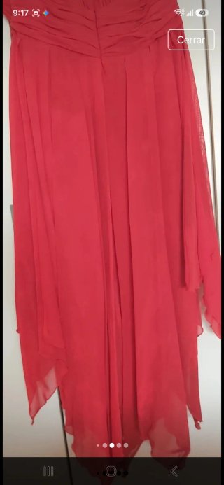 Vestido de fiesta rojo