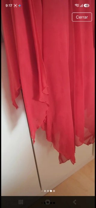 Vestido de fiesta rojo