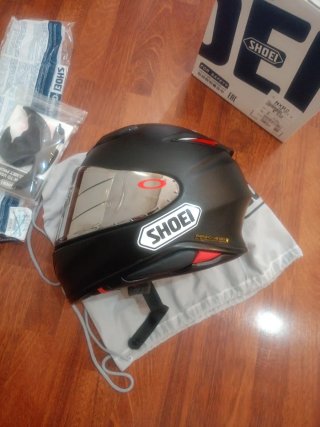 Casco Shoei NXR2 Talla S Negro Mate