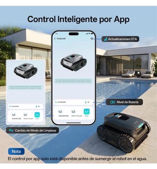Robot Limpiafondos Piscina Ultenic