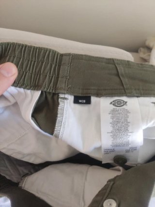 2 Pantalones Dickies Gris y Verde