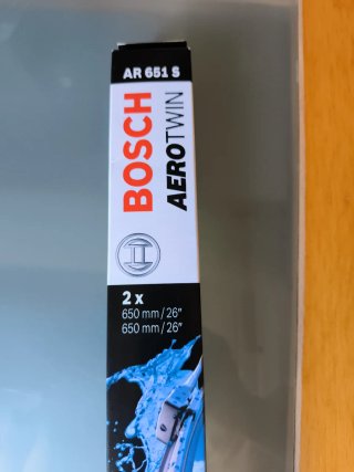 Limpiaparabrisas Bosch Aerotwin AR651 S (2x 650mm)