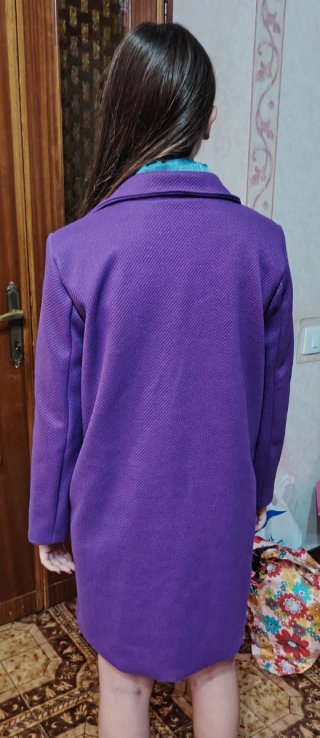 Vestito Joker donna viola e verde