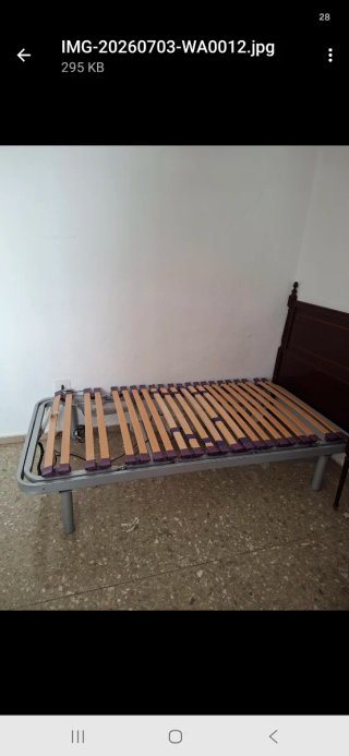 Somier articulado eléctrico 90x180cm