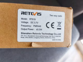 Walkie Talkie Retevis A9160B