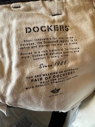 Pantalón Dockers Talla 33 Azul