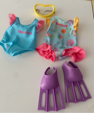 Pack ropa de baño Nenuco (Bañadores, aletas y gafa