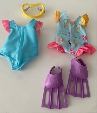 Pack ropa de baño Nenuco (Bañadores, aletas y gafa