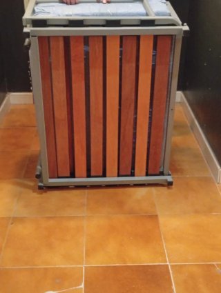 Cama Plegable azul