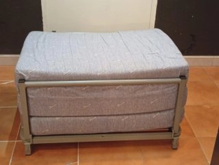 Cama Plegable azul