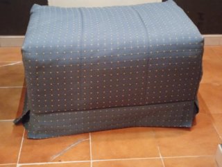Cama Plegable azul
